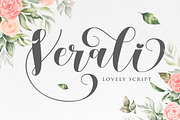 Verali | Lovely Script, a Script Font by Gilar Studio (Thumbnail 1 of 15)