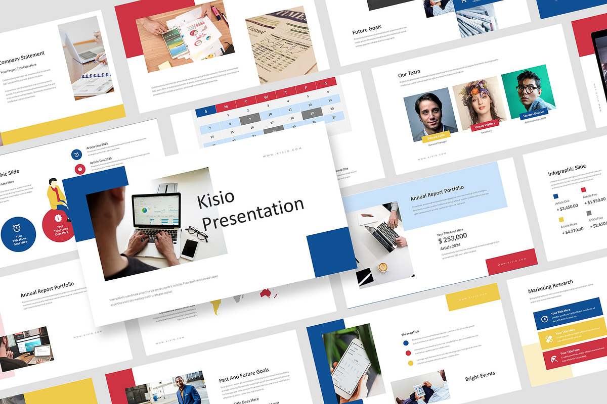 Kisio : Business Brief Keynote, a Presentation Template by Punkl Camp (Photo 1 of 16)