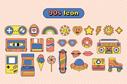 90s Summer Instagram Template, a Social Media Template by muhisya (Thumbnail 11 of 14)