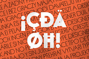 NWB UltraViolent – Designer's Cut, a Sans Serif Font by Nowheresburg (Thumbnail 7 of 12)