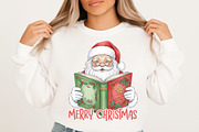 Merry Christmas, Santa Clause Png, an Illustration by Libby Wishes (Thumbnail 5 of 8)