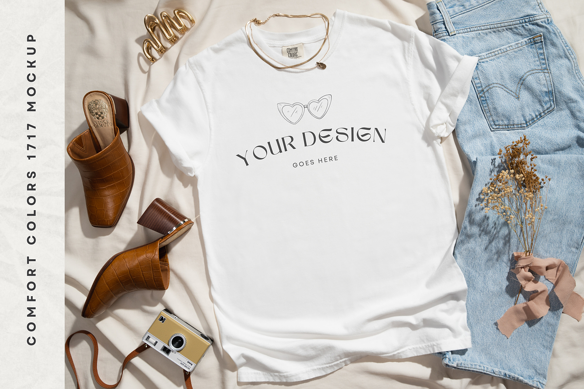 Comfort Colors 1717 Mockup Bundle, a Shirt Mockup by Moda Mocks (Photo 4 of 5)