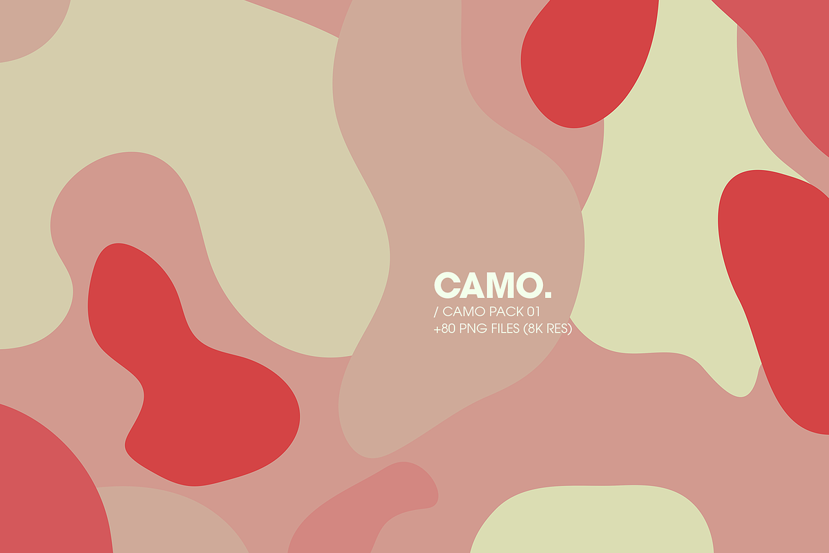 CAMO PATTERNS / volume 01, a Pattern Graphic by ATV SHOP (Photo 3 of 9)