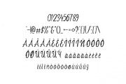 Saarah Fresh Handmade Font, a Script Font by Creativetacos (Thumbnail 3 of 7)