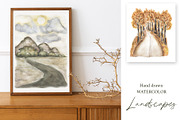 Watercolor Landscapes collection, a Texture Illustration by MayaNavits (Thumbnail 7 of 9)