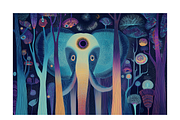 Enod. Enchanted Forest Animal Spirit, an Animal Illustration by milatovar (Thumbnail 14 of 19)