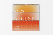 Calendar 2025, a Marketing Template by Fourshape (Thumbnail 6 of 6)