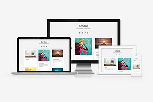 Candela Portfolio WordPress Theme