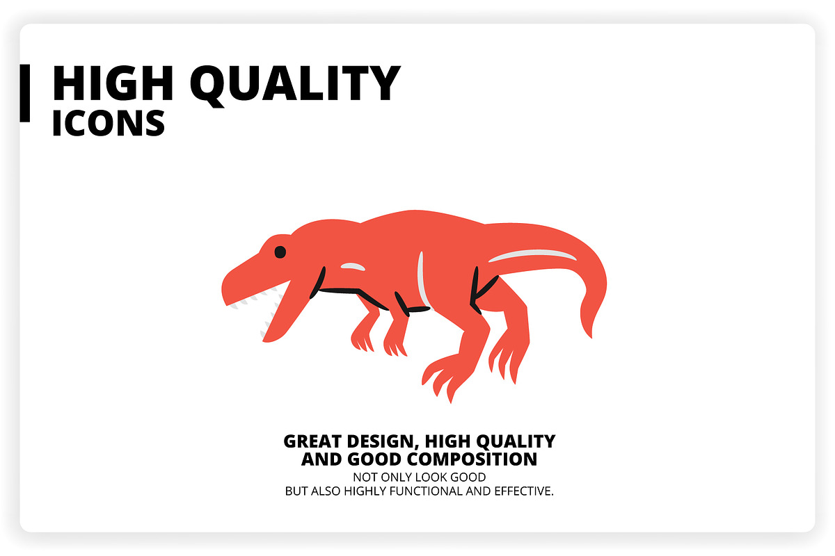38 Dinosaur Elements x3 Styles, a Graphic by monkik (Photo 22 of 22)