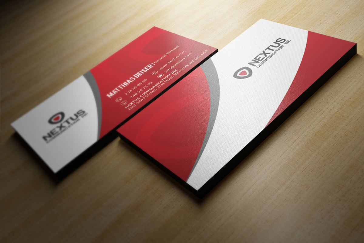 Red Corporate Identity, a Stationery Template by Marvel (Photo 5 of 5)
