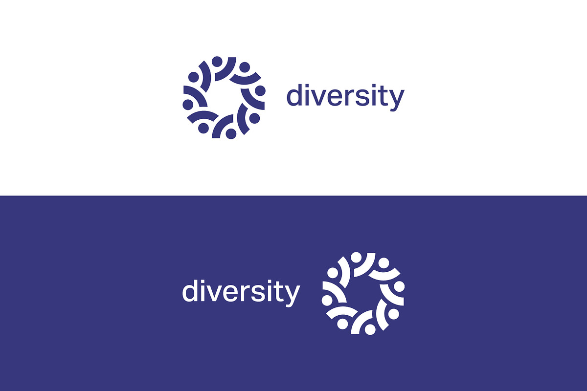 Diversity Community & HR Global Logo, a Branding & Logo Template by Signatoro (Photo 3 of 3)