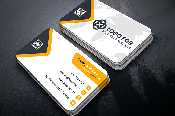 Clean Design Business Card Template preview 5