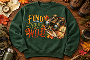 Autumn Hiking Clipart Bundle Outdoor, an Object Graphic by Colorsfav (Thumbnail 5 of 7)