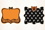 Coquette Halloween Frame Sublimation, an Illustration by Libby Wishes (Thumbnail 3 of 6)