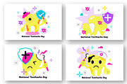 10 National Toothache Day, a Person Illustration by denayunebgt (Thumbnail 3 of 4)