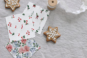 JANUARY Watercolor Winter Set, a Seasonal Illustration by Kaleriia (Thumbnail 12 of 15)