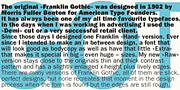 Franklin Gothic Raw, a Sans Serif Font by Wiescher-Design (Thumbnail 6 of 6)