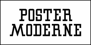 Poster Moderne JNL