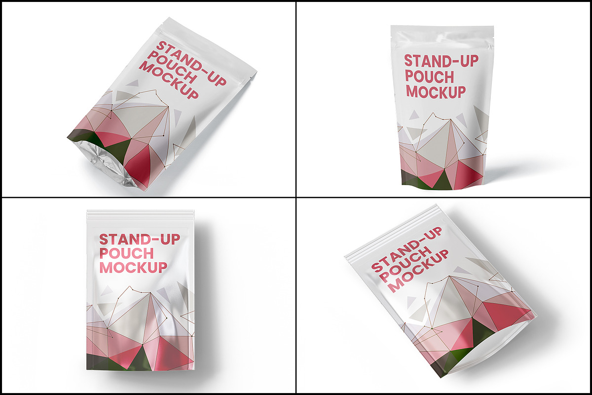 Stand-Up Pouch Mockup, a Product Mockup by Mockupfit (Photo 1 of 5)