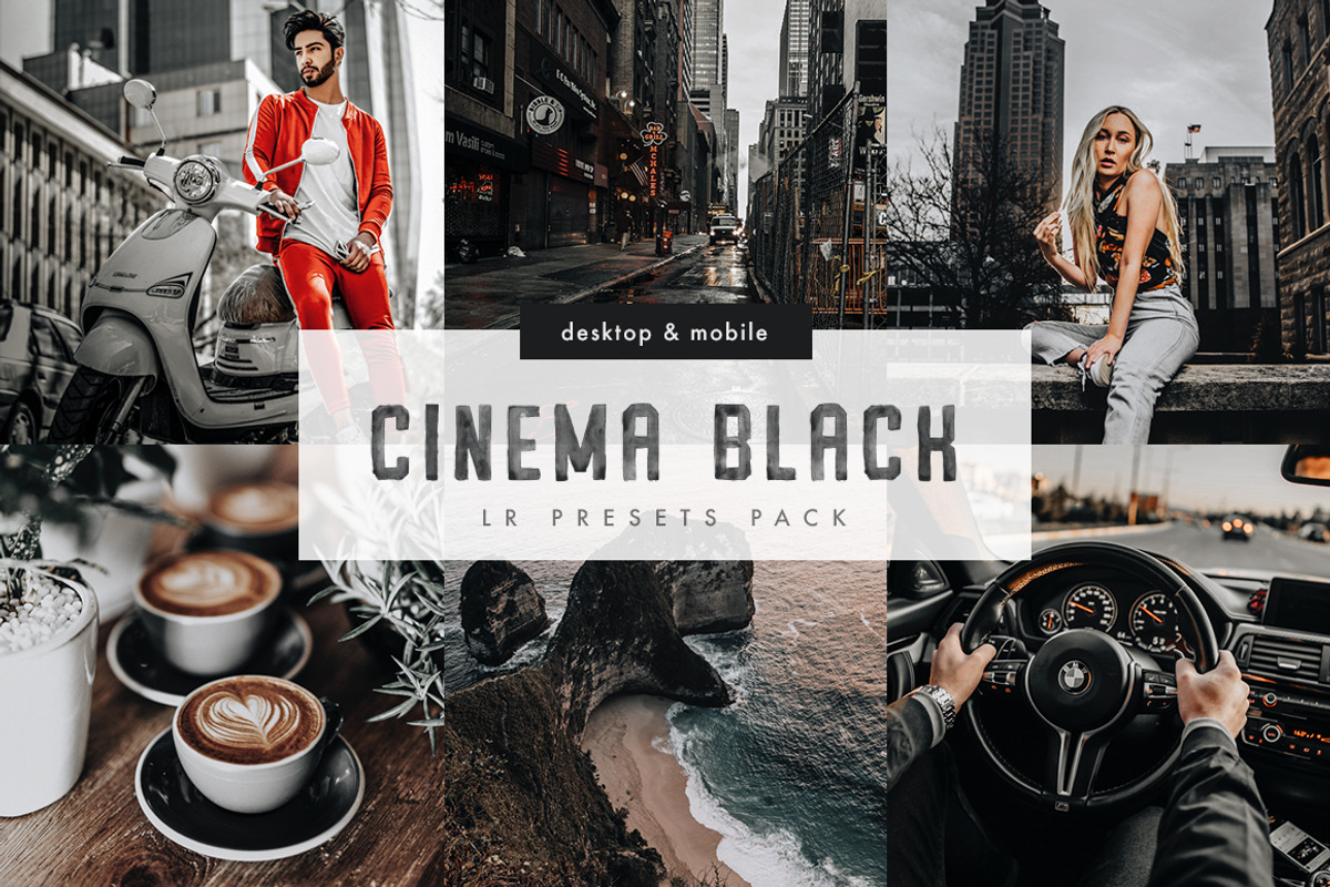 Cinema Black Presets Pack, a Preset Add-On by URSAL Supply (Photo 1 of 6)