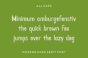 Pagar Bagus modern sans serif font, a Sans Serif Font by alanwarstd (Thumbnail 5 of 5)