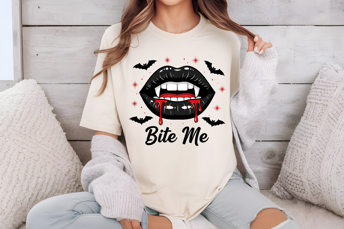 Gothic Halloween Sublimation PNG, an Illustration by Libby Wishes (Photo 2 of 6)