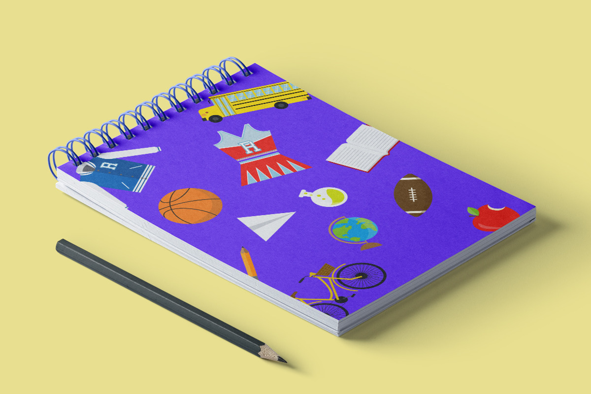 Back To School Vector Icon Set, a Solid Icon by GraphicsByKassy (Photo 5 of 7)
