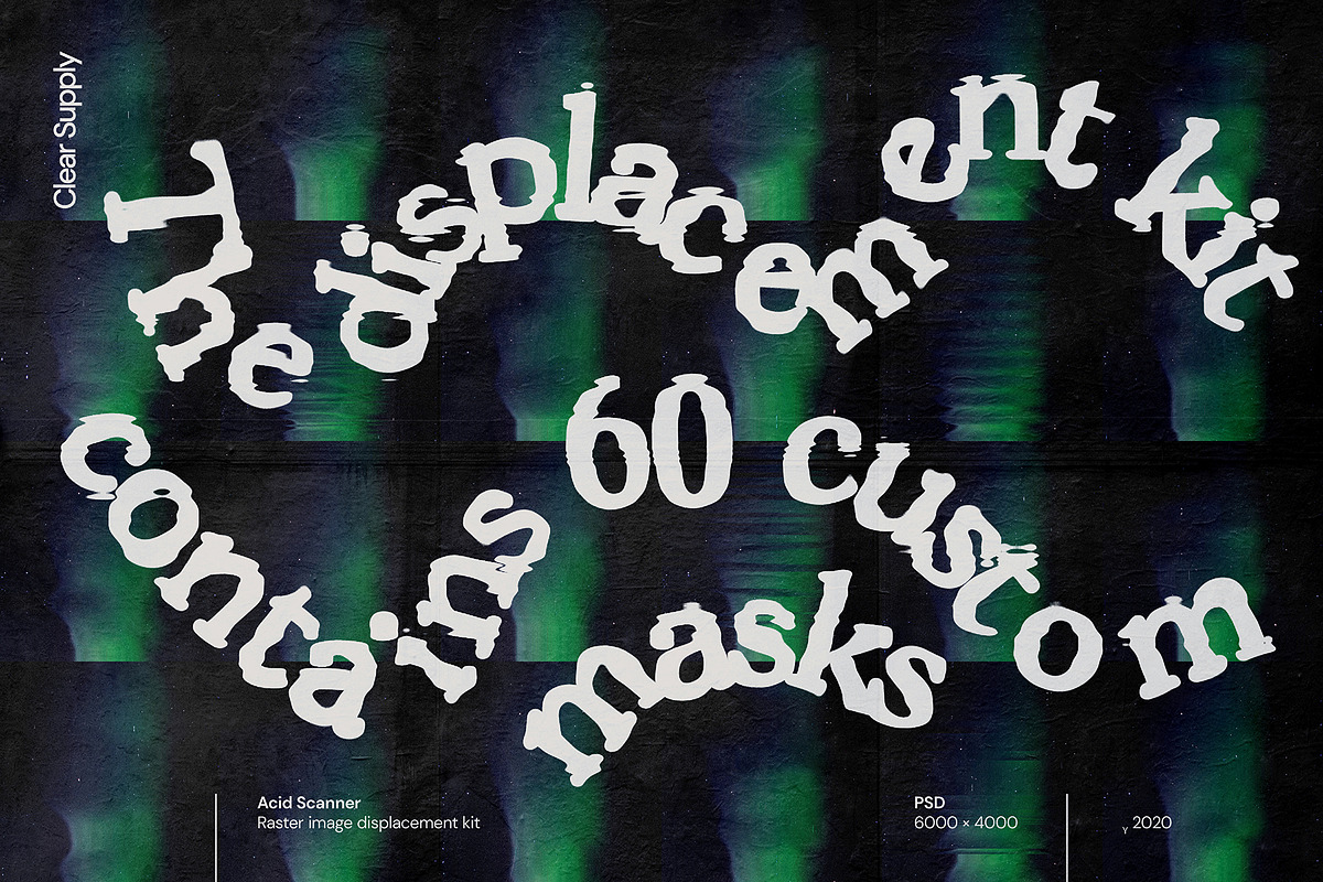 Acid Scanner, a Texture Graphic by Clear Supply (Photo 12 of 15)