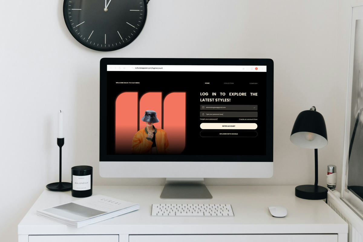 Fashion Login & Register Form UI Kit, an UI Kit Template by productype1 (Photo 5 of 5)