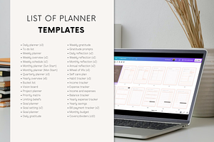 PLR Printable Templates Planners