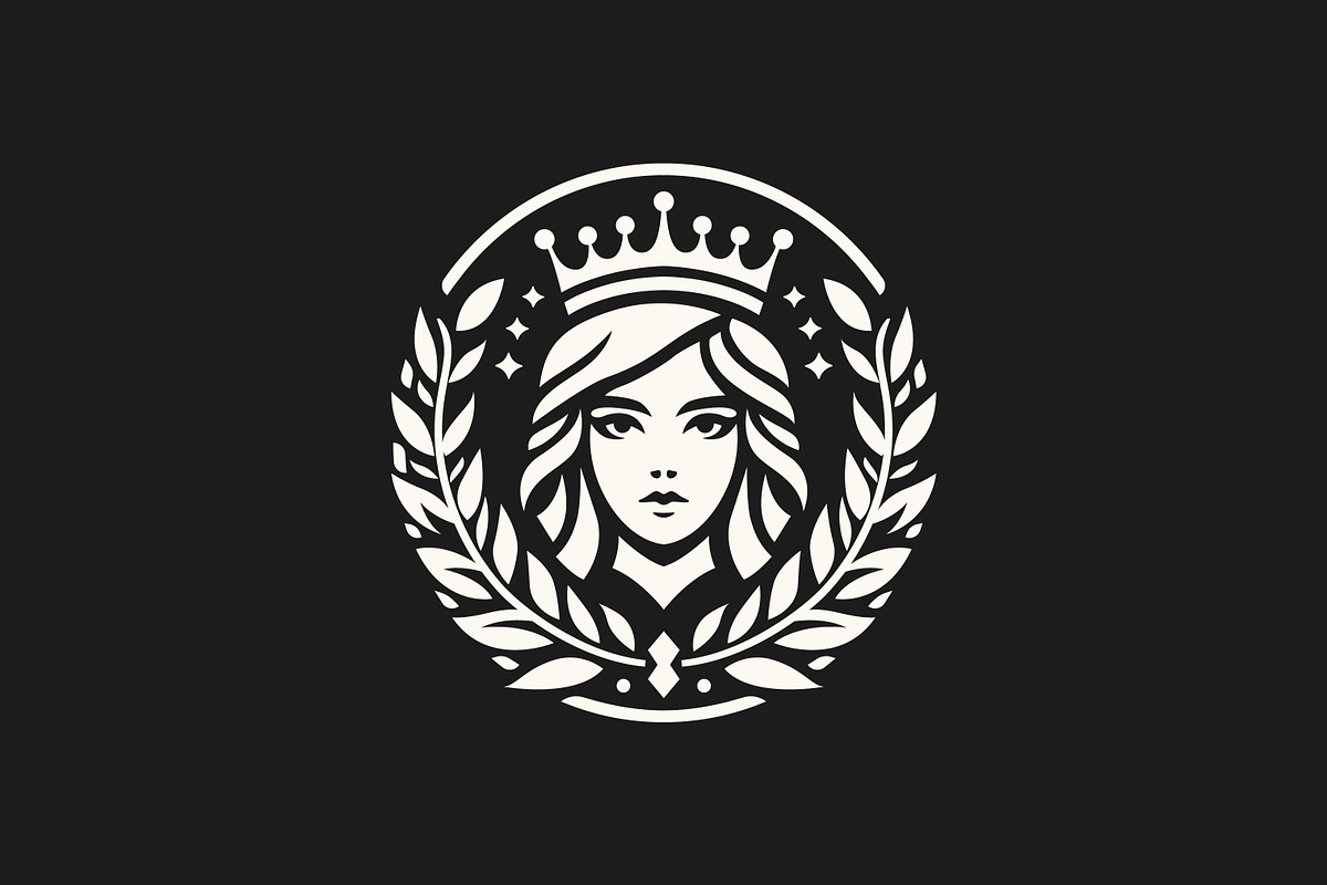 The Elegant Royal Queen Logo Kingdom, a Branding & Logo Template by Signatoro (Photo 1 of 3)