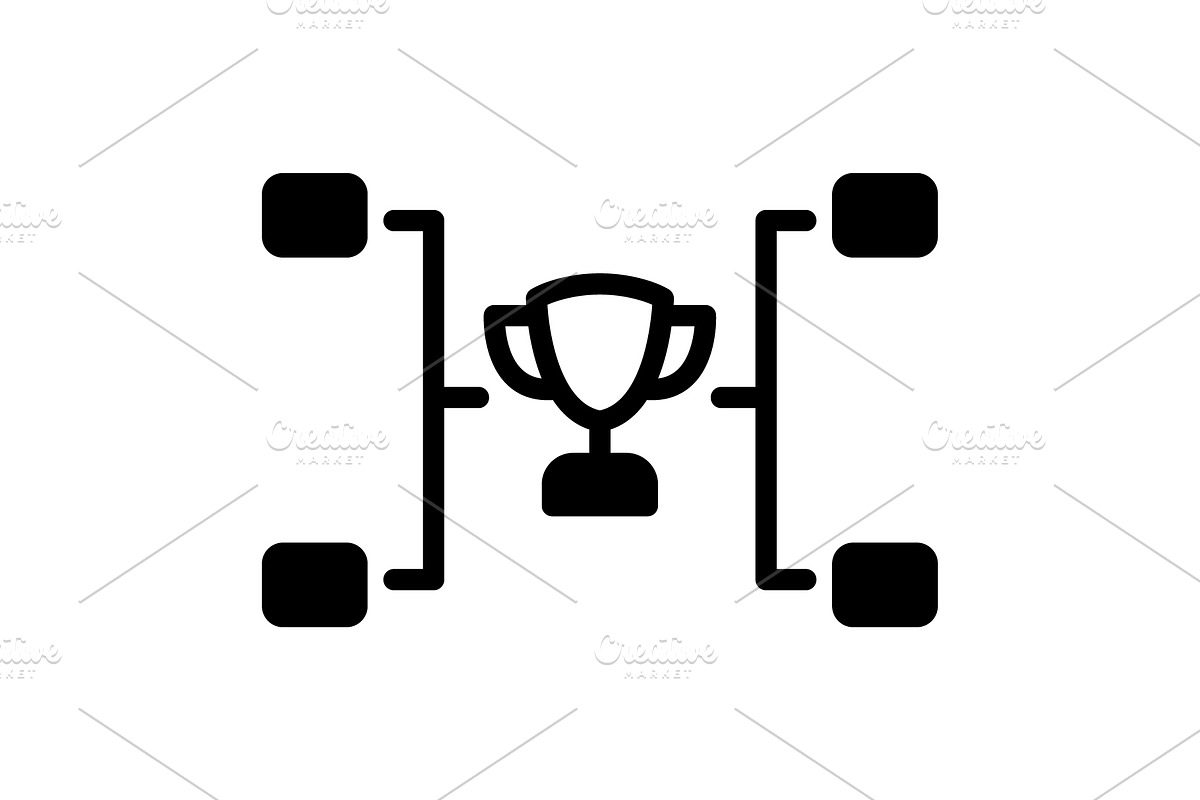 Tournament contest solid icon, a Solid Icon by Creative priyanka