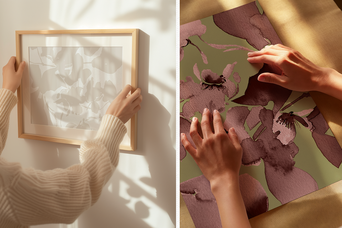 Watercolor Floral Stains, a Decorative Illustration by ThaismotaCreativeCo (Photo 5 of 7)