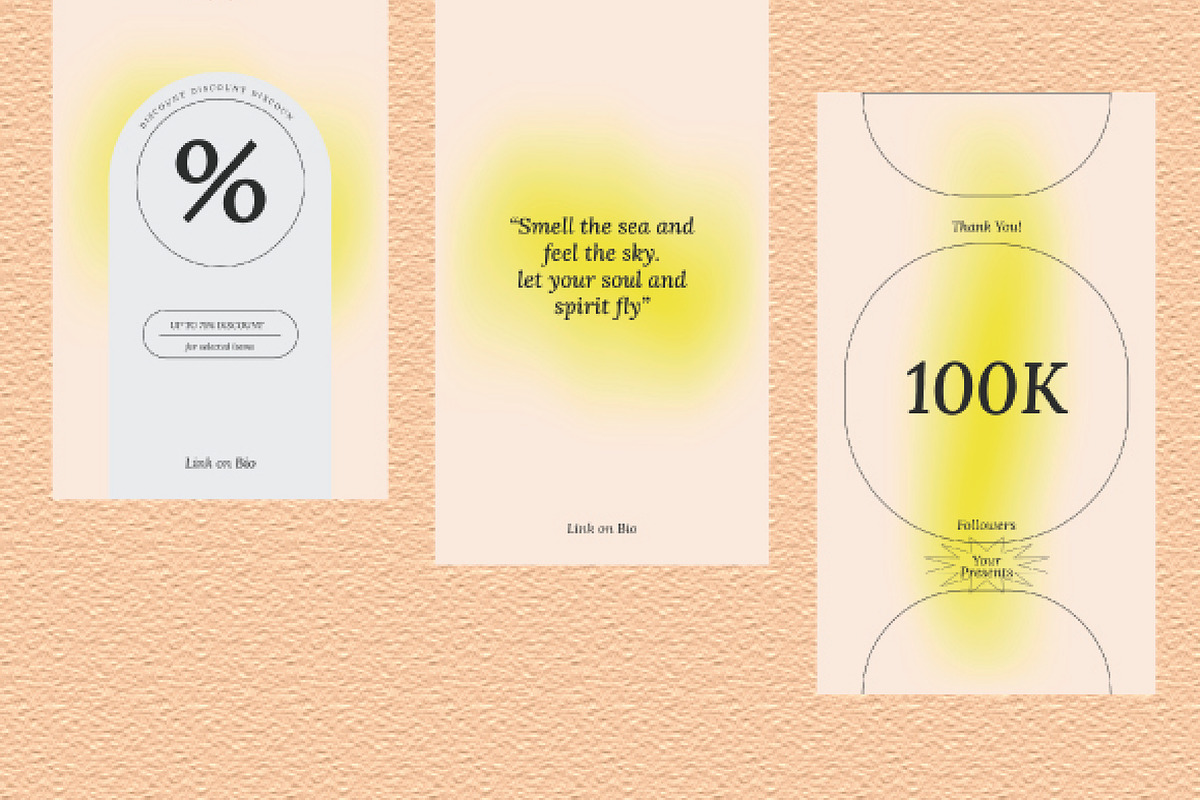 Gracia Gradient Minimalist Instagram, a Social Media Template by Portion.Labs (Photo 6 of 6)