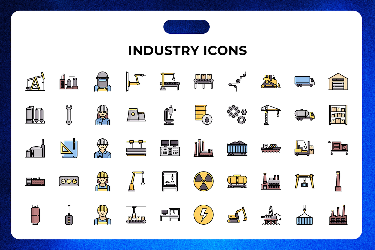 Industry Icons, an Icon by Wencory