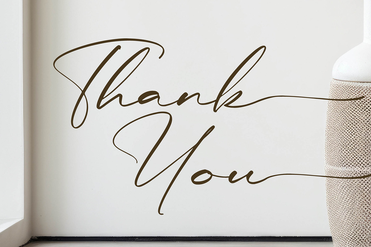 Rulligedro Modern Calligraphy Script, a Script Font by Letterena Studios Script (Photo 15 of 15)
