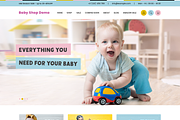 Baby Shop Demo, a Landing Page Template by simplywebs (Thumbnail 2 of 2)