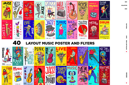 40 Music Illustration for Event