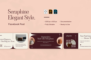 Elegant Style - Facebook Post, a Social Media Template by VUNIRA