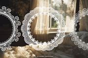 Vector Lace Frames, Doilies, Pattern, an Object Graphic by Essentially Nomadic (Thumbnail 5 of 14)