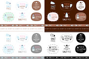 9 in 1! Food signs set, an Object Graphic by SunnyWS (Thumbnail 7 of 10)