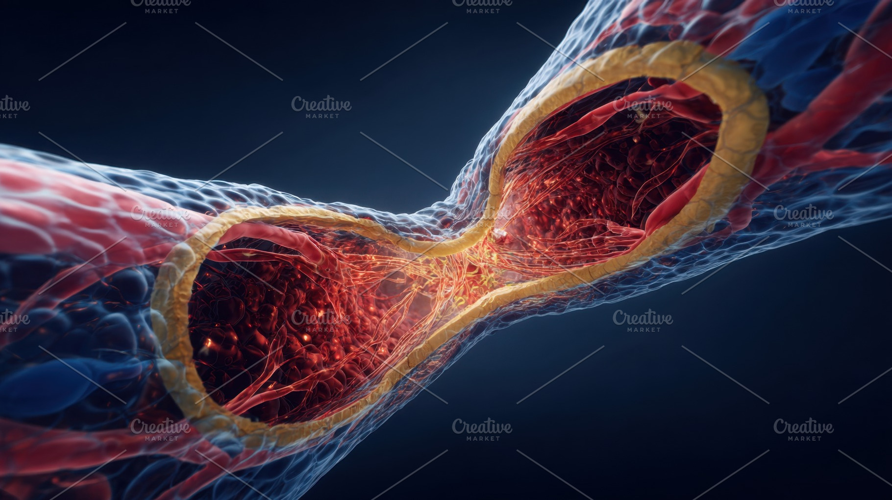 Cell structure in division, a Photo by Beautiful things