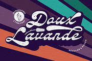Daux Lavande - Display Font, a Script Font by PutraCetol Studio (Thumbnail 1 of 12)
