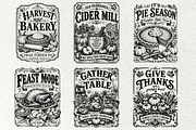 Thanksgiving Signs SVG Graphics, a Seasonal Illustration by DENIDigitalArtSudio (Thumbnail 3 of 7)