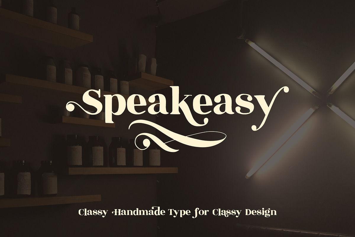 Speakeasy | A Classy Serif
