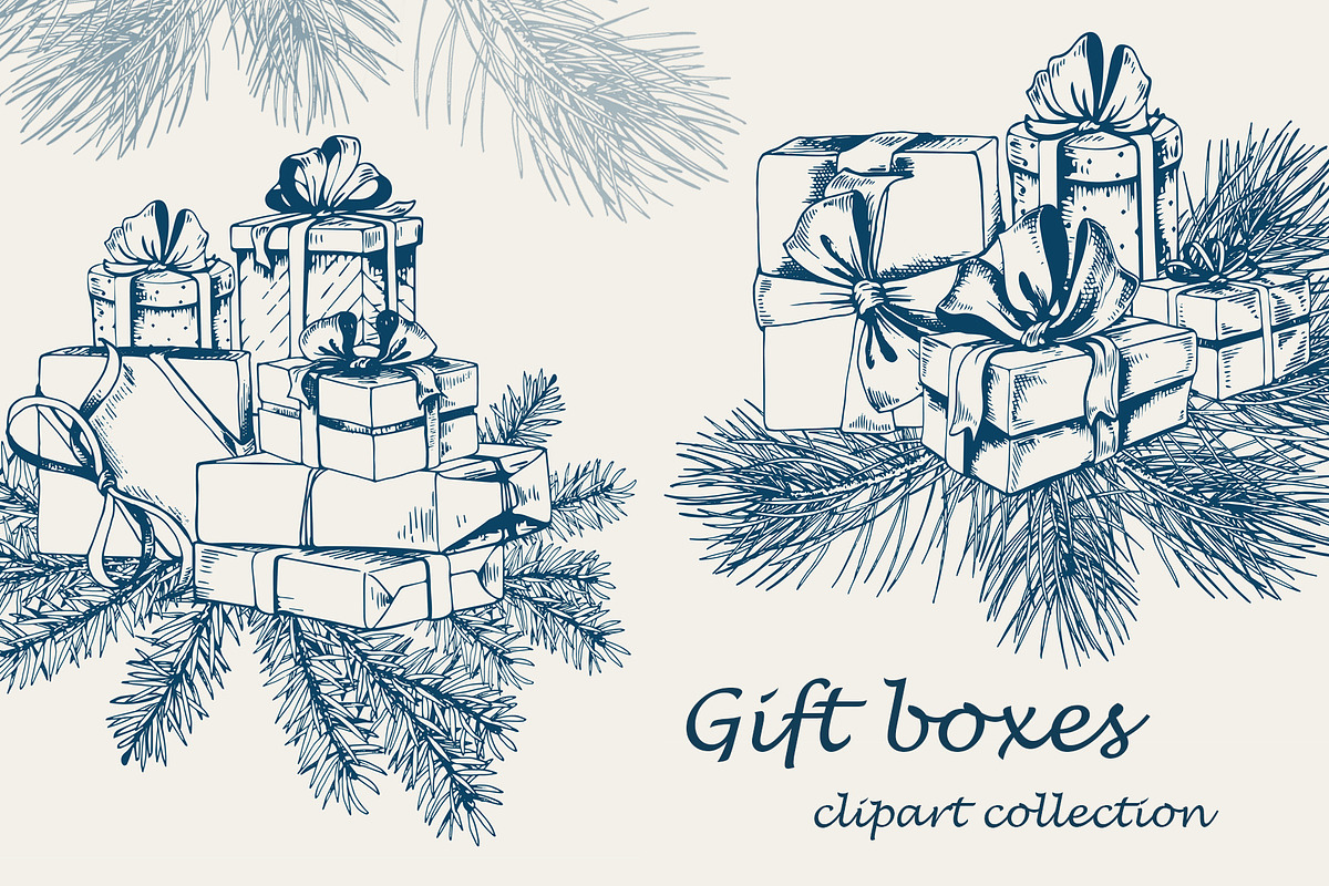 Stacks of Gift Boxes, an Object Graphic by Jeanna Draw (Photo 10 of 11)