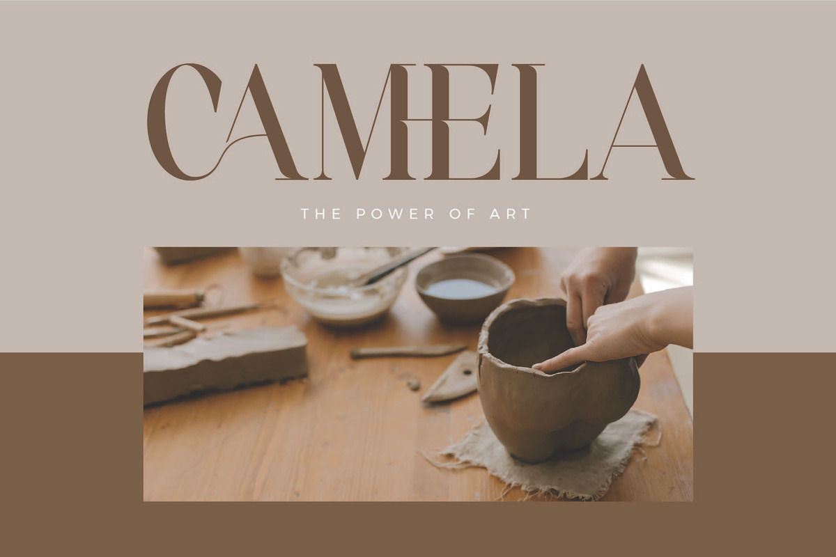 Cathez - Elegant Serif Font, a Serif Font by Aqeel_Art (Photo 7 of 10)
