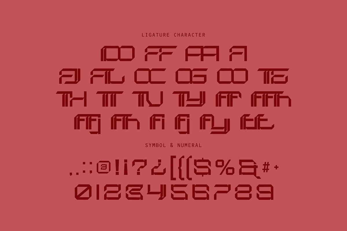 Biospe Ceiros - Futuristic Typeface, a Serif Font by Imoodev (Photo 6 of 6)