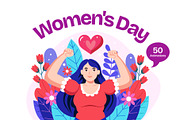 100 Animated Women's Day, a Person Illustration by Brickclay (Thumbnail 1 of 4)