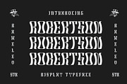 Robertson Display, a Sans Serif Font by Damelev (Thumbnail 1 of 10)